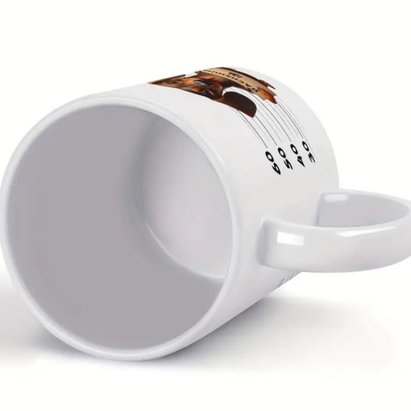 {NIB} 11oz Mug Coffee Mug "Dachshund" White - Picture 4 of 6